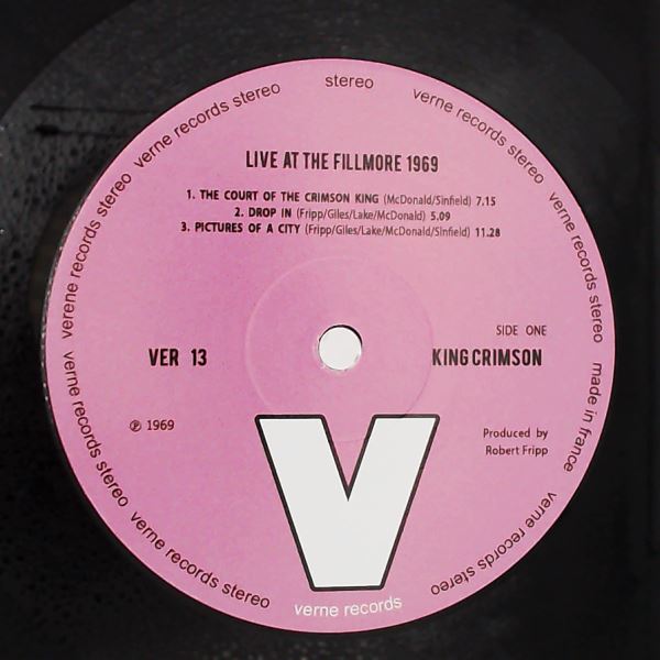 King Crimson — Live At The Fillmore (November - December 1969)