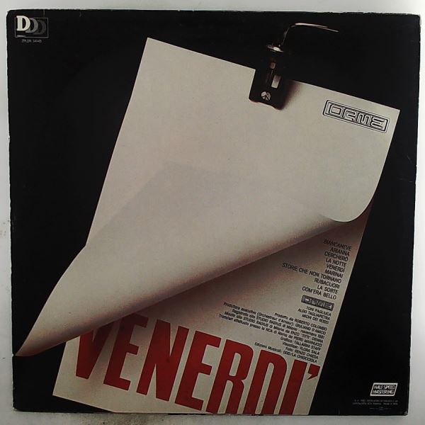 Le Orme — Venerdi