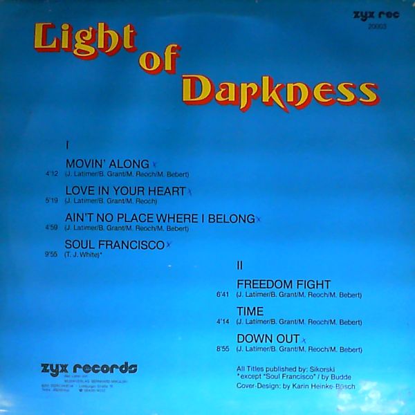 Light Of Darkness — Light Of Darkness
