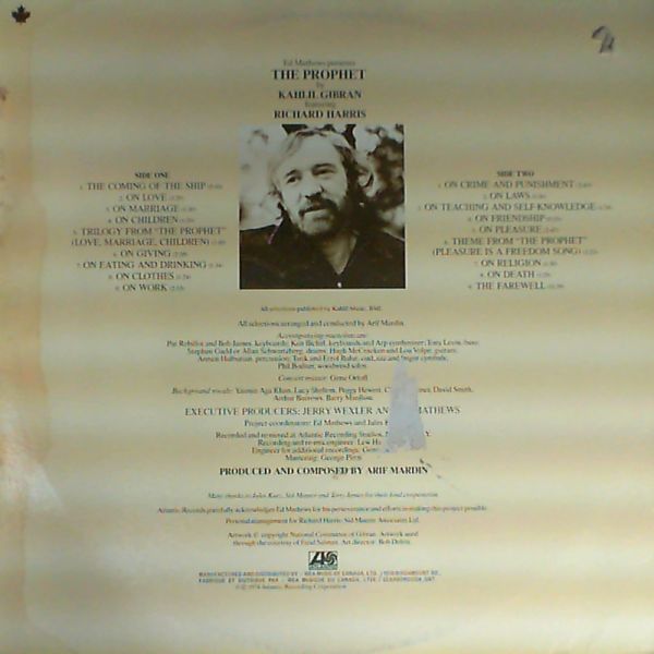 Mardin Arif — The Prophet by Kahlil Gibran
