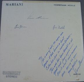 Mariani — Perpetuum Mobile