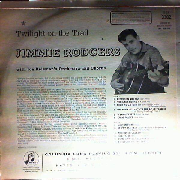 Rodgers Jimmie — Twilight On The Trail