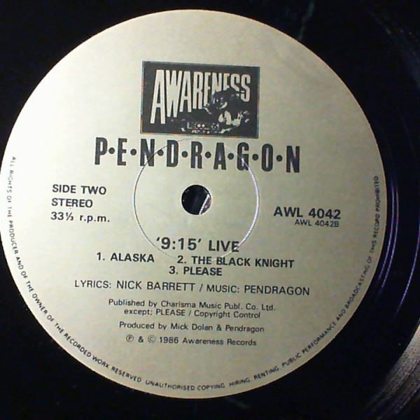 Pendragon — 9:15 Live