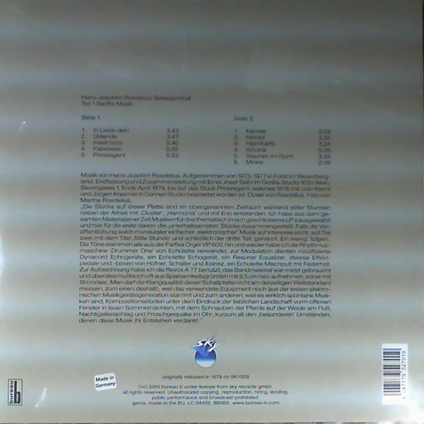 Roedelius (Cluster (Kluster, Qluster)) — Selbstportrait