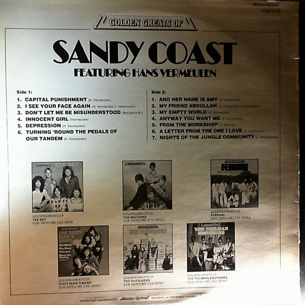 Sandy Coast — Golden Greats Of Sandy Coast