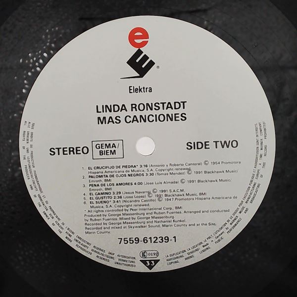Ronstadt Linda — Mas Canciones