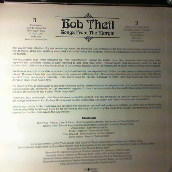 Theil Bob — Songs From The Margin