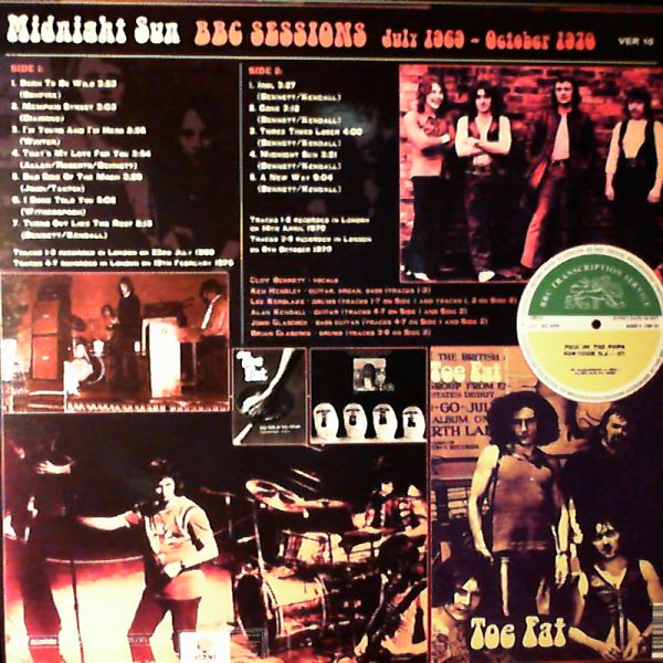 Toe Fat — Midnight Sun BBC Sessions (July 1969 - October 1970)