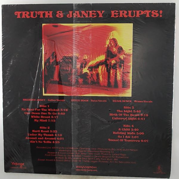 Truth & Janey — Erupts!