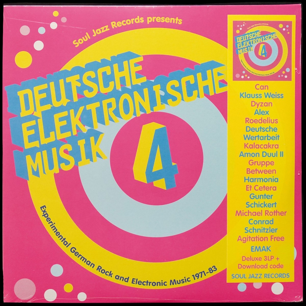 V/A — Deutsche Elektronische Musik 4 (Experimental German Rock And Electronic Music 1971-83) (3LP-бокс)