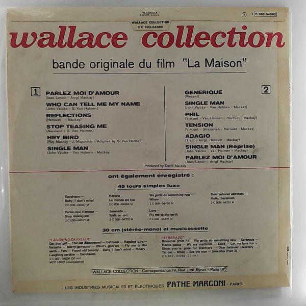 Wallace Collection — Bande Originale du Film La Maison