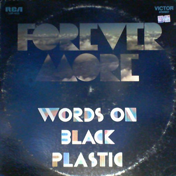 Words On Black Plastic — Forever More