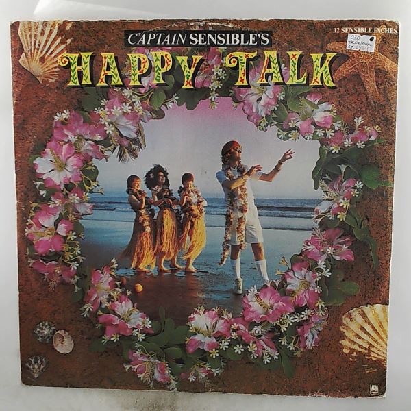Captain Sensible (ex - Damned) — Happy Talk / It / I Can't Stand It (Demo)