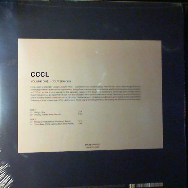 Carter Chris (ex- Chris & Cosey) — Carter Chris' Chemistry Lessons Volume One.1 Coursework