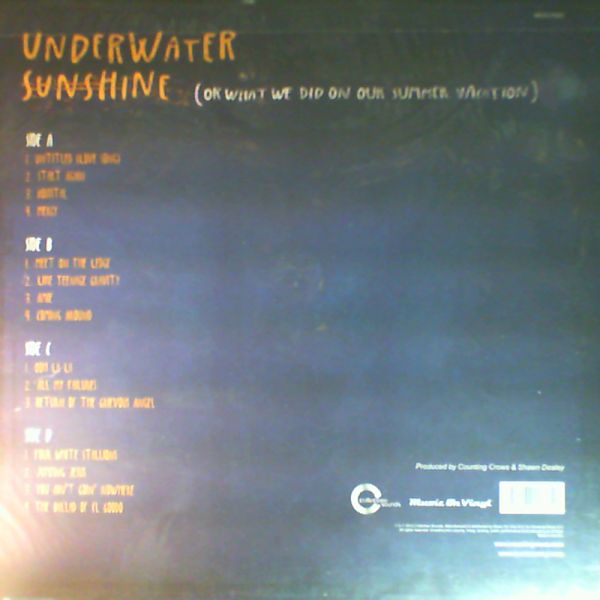 Counting Crows — Underwater sunshine(or what we did on our summer vacation)