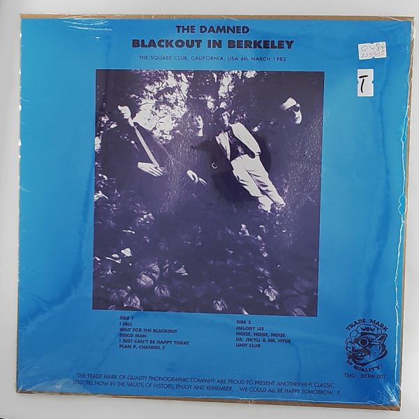 Damned — Blackout In Berkeley