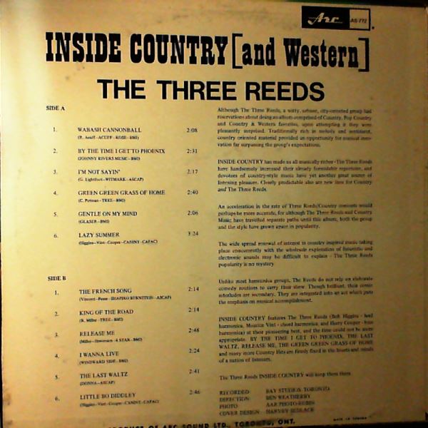 Three Reeds — Inside Country