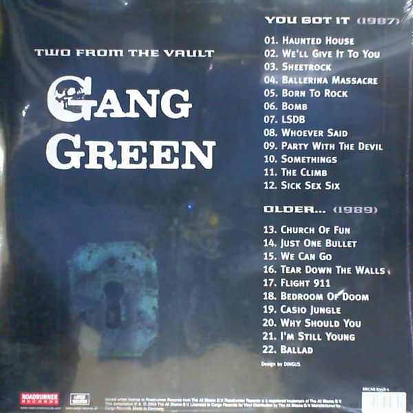 Gang Green — You Got It / Older...