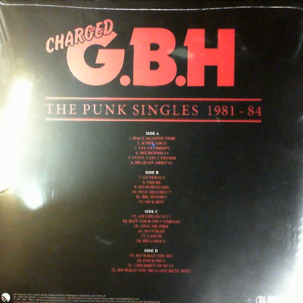 GBH (Charged G.B.H.) — Punk Singles 1981-1984