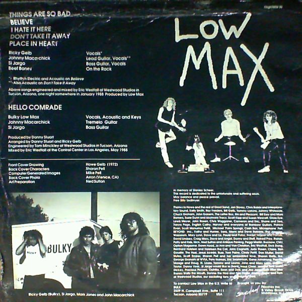 Low Max — Low Max