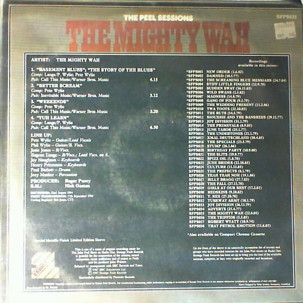 Mighty Wah! — Peel Sessions