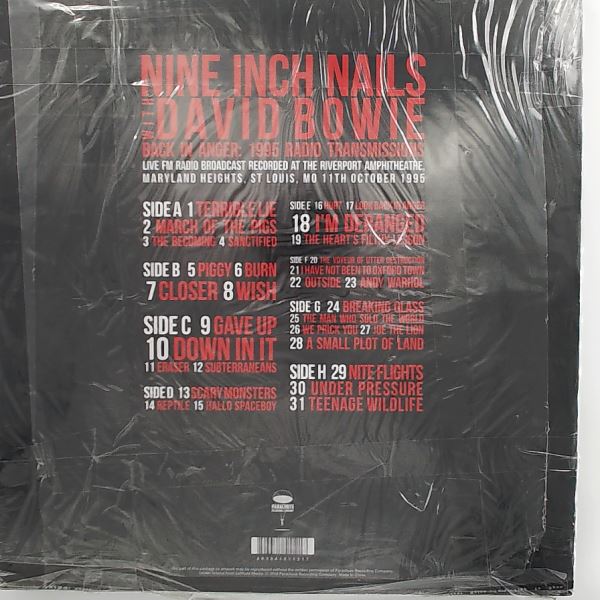 Nine Inch Nails with Bowie David — Back In Anger. 1995 Radio Transmissions
