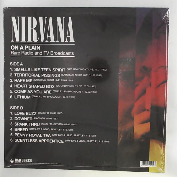 Nirvana — On A Plain: Rare Radio And TV Broadcasts