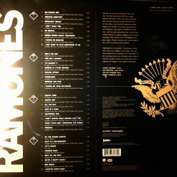 Ramones — Live At The Palladium, New York, NY (12/31/79)