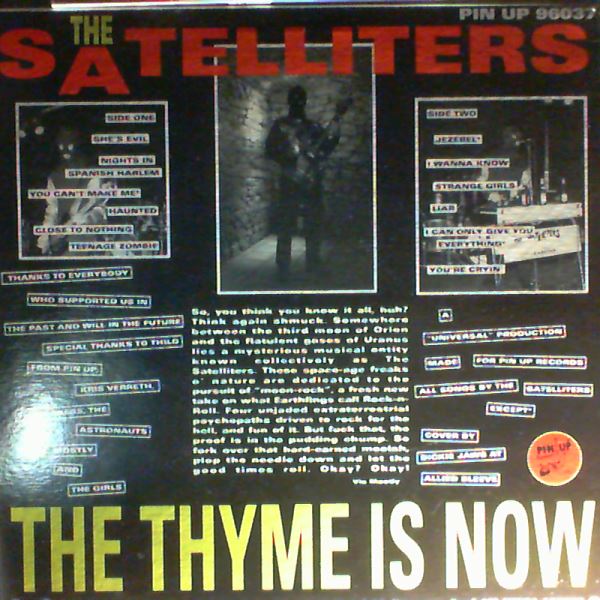 Satelliters — Thyme Is Now
