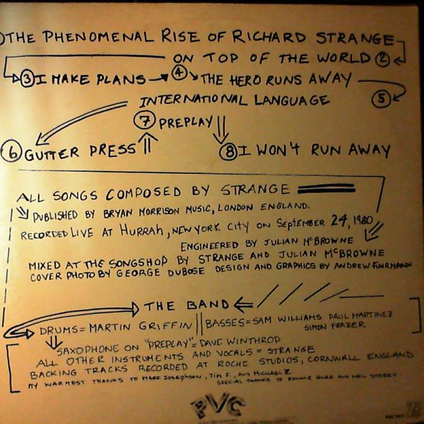 Strange Richard (Doctors Of Madness) — Live Rise Of Strange Richard