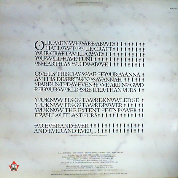 Stranglers — Gospel According To The Men In Black