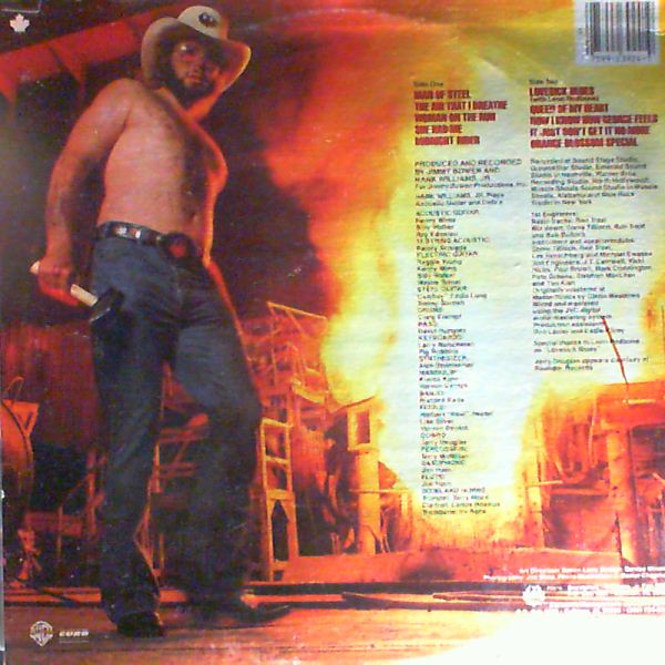 Williams Hank, Jr. — Man of steel