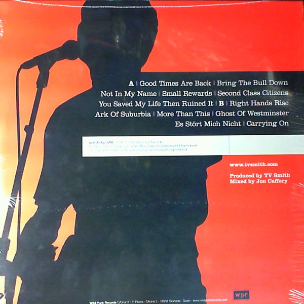TV Smith /T.V. Smith (ex- Adverts) — Misinformation overload