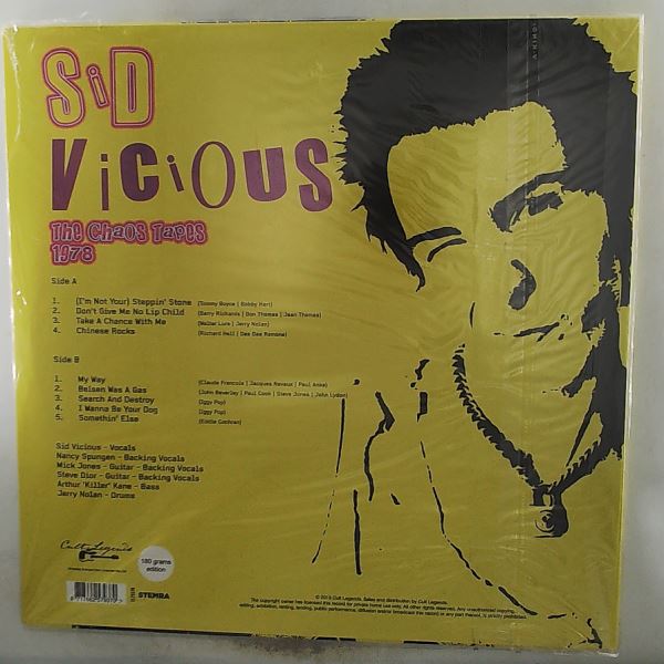 Vicious Sid (Sex Pistols) — Chaos Tapes 1978