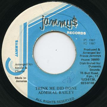 Admiral Bailey — Think Me Did Done