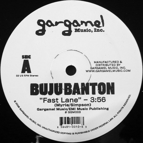 Banton Buju — Fast Lane / Nothing