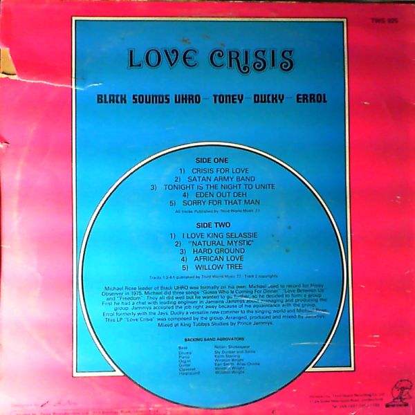 Black Sounds Uhro — Love Crisis