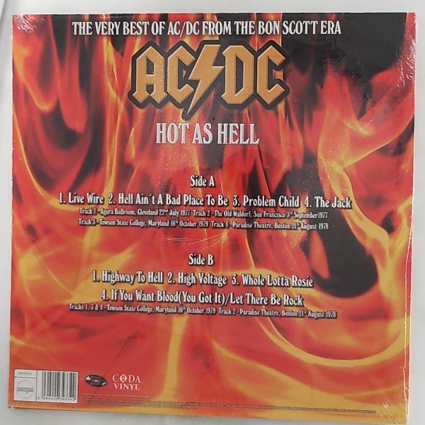 AC/DC — Hot As Hell - Broadcasting Live 1977 - '79