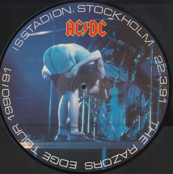 AC/DC — Isstadion. Stockholm 22.3.91 The Razors Edge Tour 1990/91