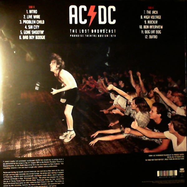 AC/DC — Lost Broadcast Paradise Theatre Boston 1978