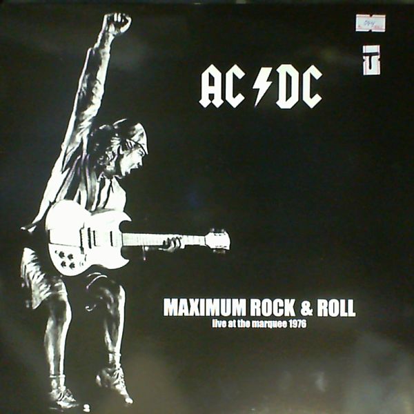 AC/DC — Maximum Rock & Roll - Live At The Marquee 1976