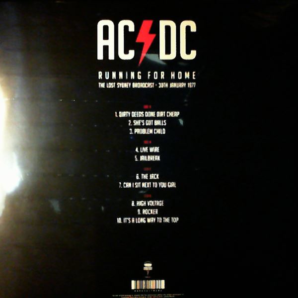 AC/DC — Running for Home (The Lost Sydney Broadcast - 30th January 1977)