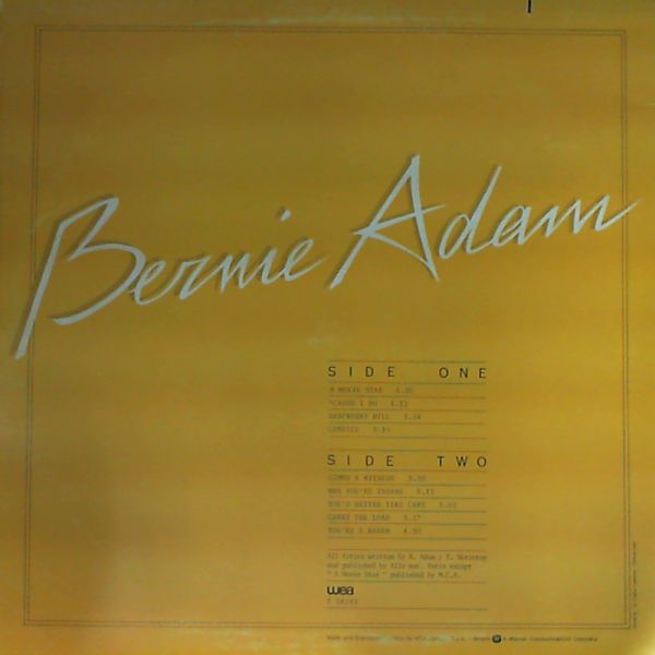 Adam Bernie — Adam Bernie