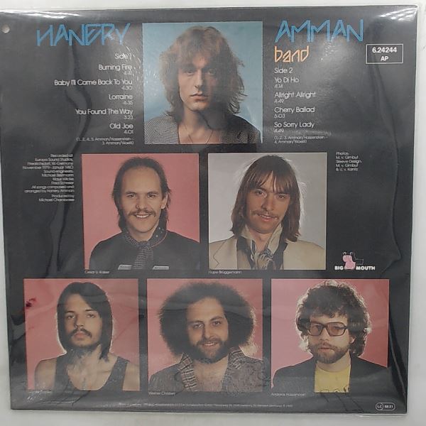 Amman Hanery (Rumpelstilz solo LP) — Burning Fire