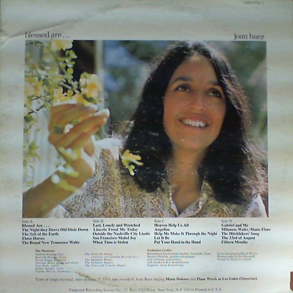 Baez Joan — Blessed Are... (Volume 1)