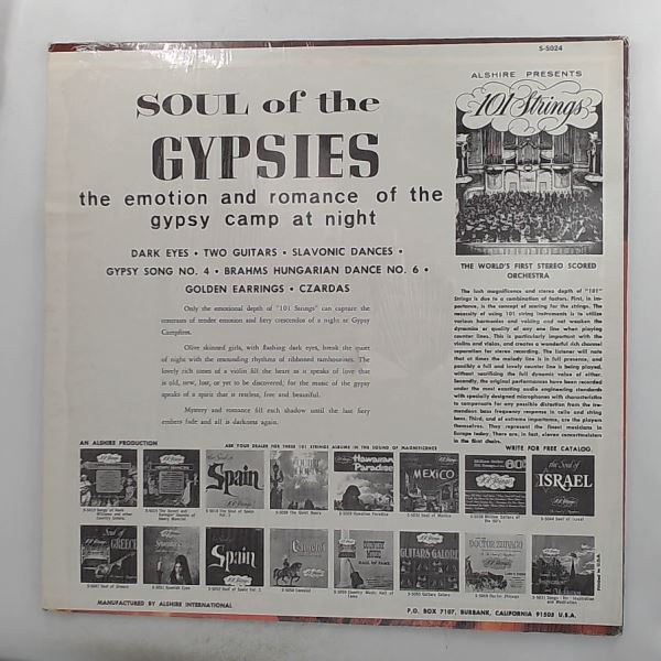 101 Strings (One Hundred & One Strings Orchestra) — Soul Of The Gypsies
