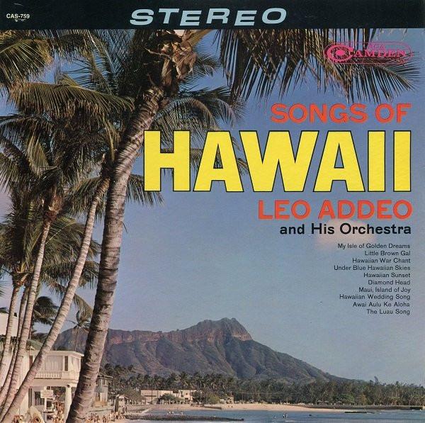 Addeo Leo and his Orchestra — Songs Of Hawaii