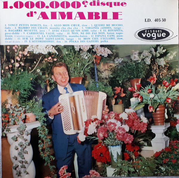 Aimable — 1.000.000e Disque D' Aimable