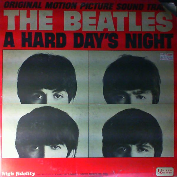 Beatles — "Hard Day's Night". Original Motion Picture Soundtrack.
