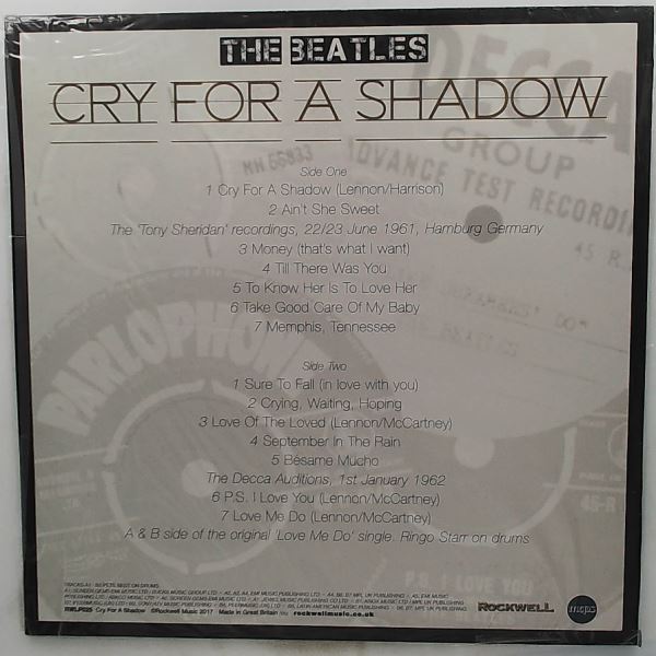 Beatles — Cry For A Shadow
